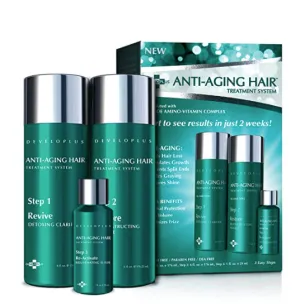 Anti Aging Hair Treatment 3 Step System