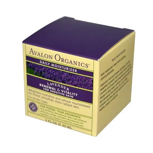 Avalon Organics Daily Moisturizer Lavender - 2 Fl Oz