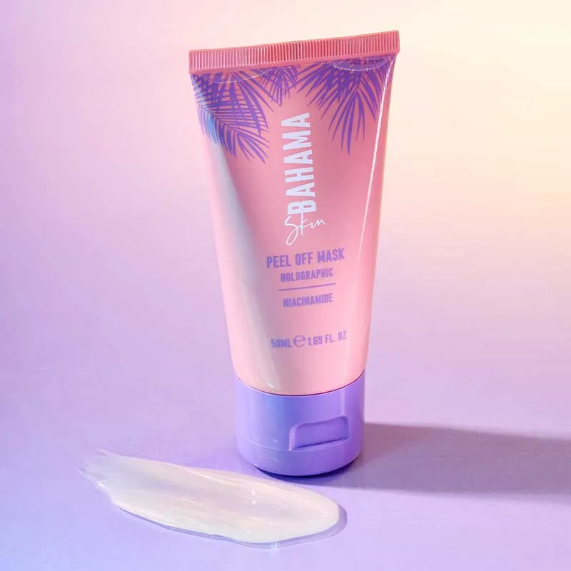 Bahama Skin Holographic Peel-Off Face Mask