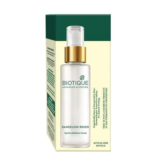 Biotique Dandelion Regen -Spotless Radiance Serum- 30 Ml