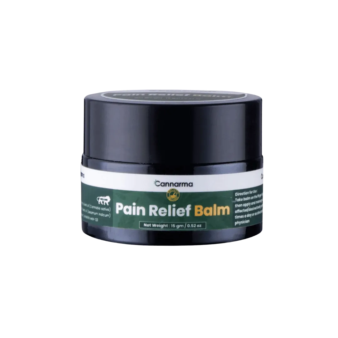 Cannarma Ultra Premium Pain Relief Balm | For Headache, Body Pain & Joints Pain