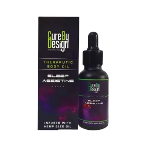 Cure By Design Hemp Blend Massage Oil For Sleep