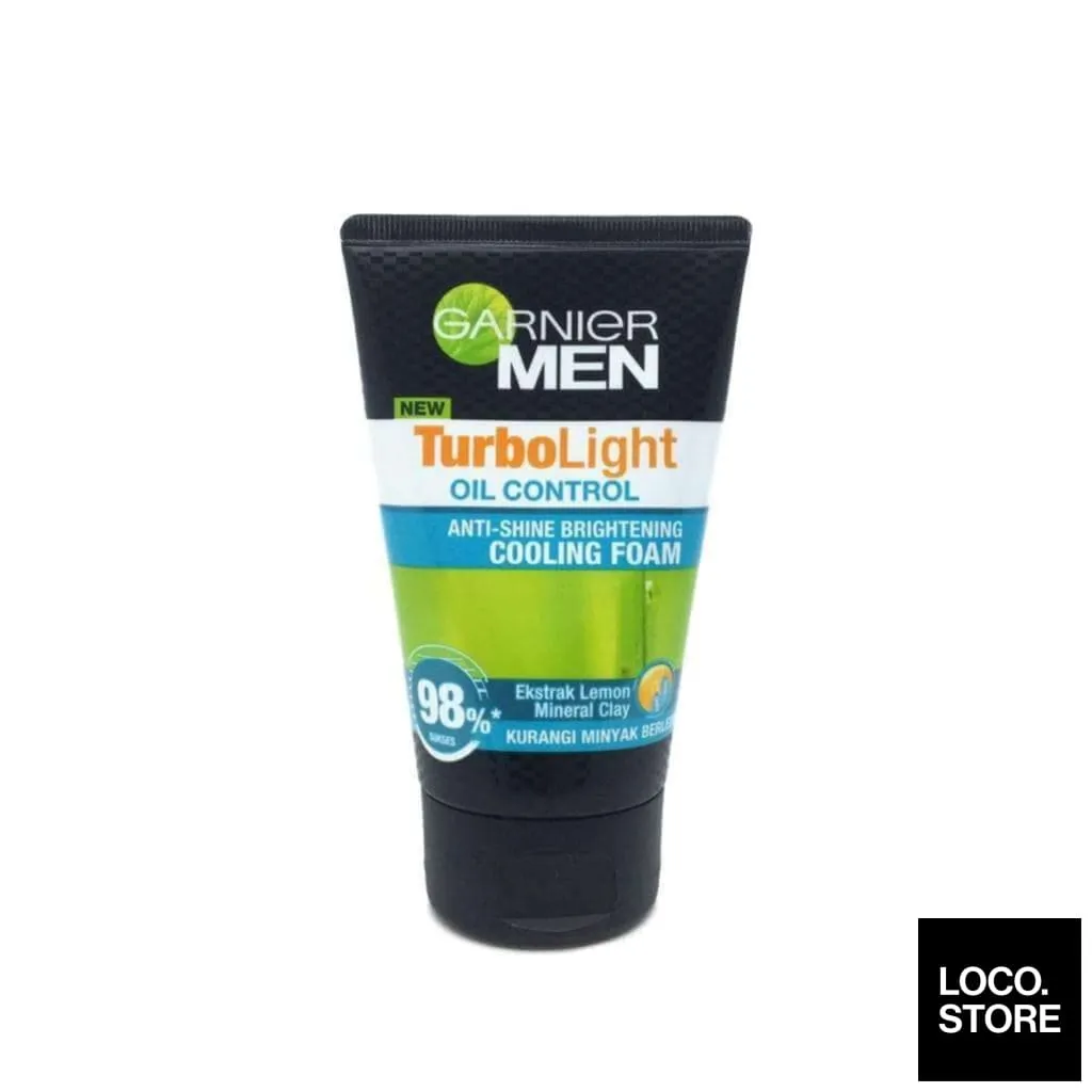 Garnier Men Turbo Light Oil Control Foam 100ml