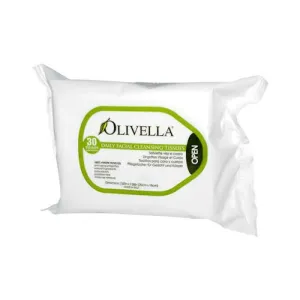 Olivella Daily Facial Cleansing Tissues - 30 Tissues