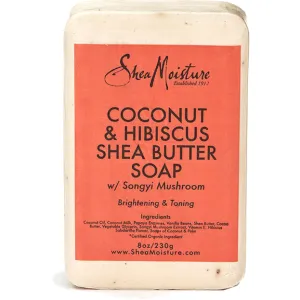 Shea Moisture: Coconut & Hibiscus Shea Butter Soap 8oz