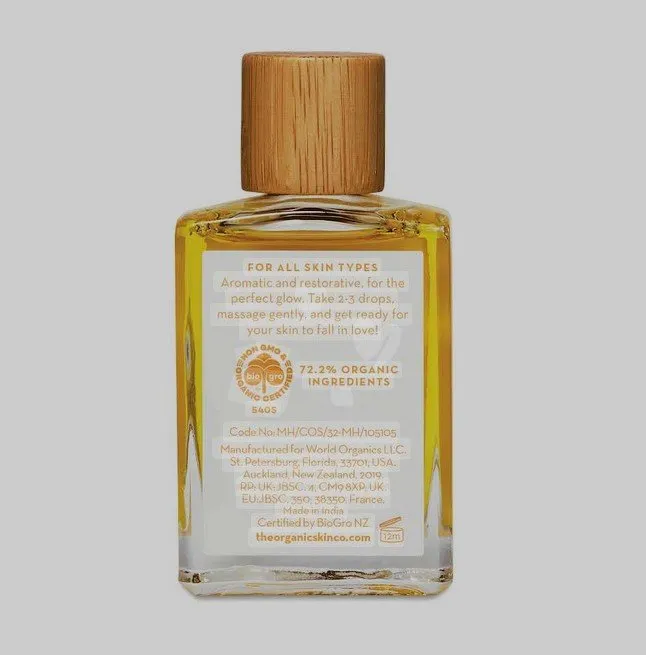 THE ORGANIC SKIN CO - The Good Oil-Honeysuckle & Turmeric Face Oil - 1 fl oz (30 ml)