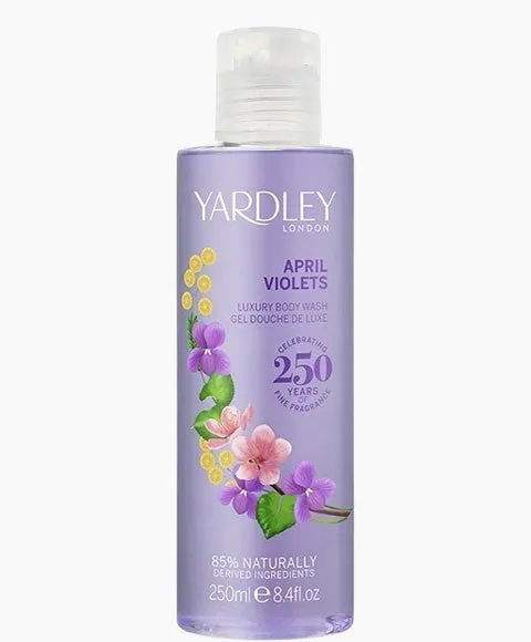 Yardley April Violets Luxury Body Wash